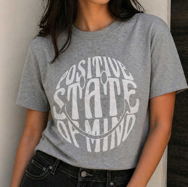 Grey Crop TShirt