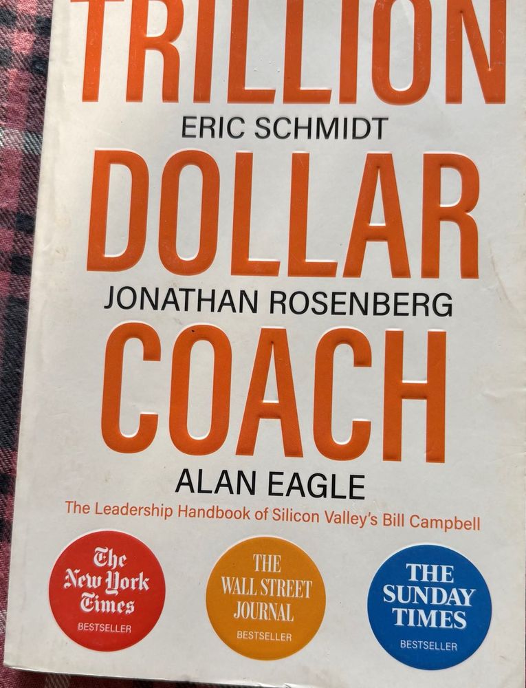 Trillion Dollar Coach Book