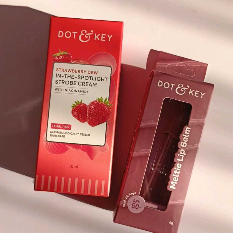 Dot &amp; Key Meltie lipbalm+strobe cream