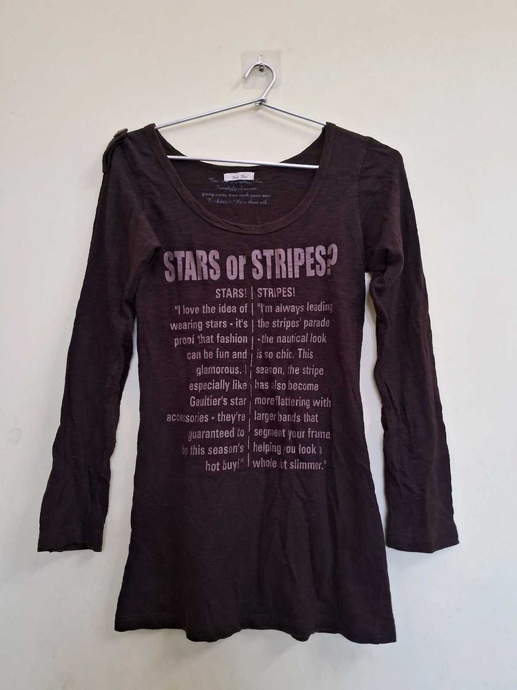 Y2k Style Full Sleeves Tshirt