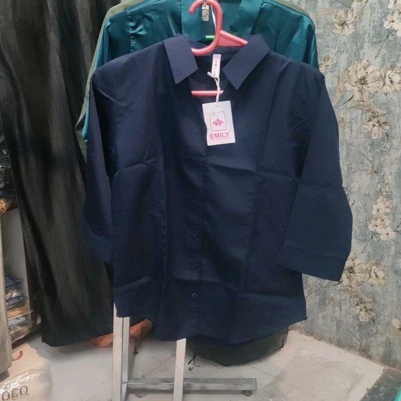 Navy Blue EMILY Shirt