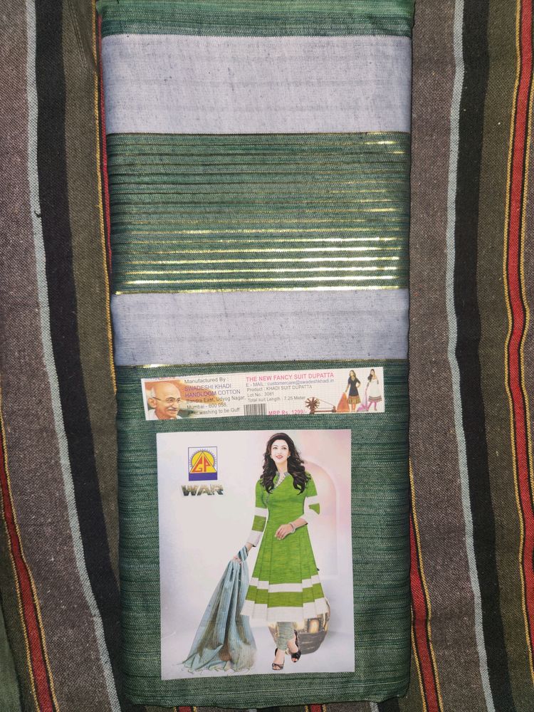 Khadi Khan Dress Material