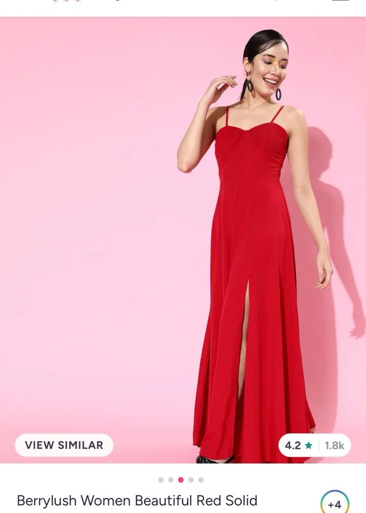 Berry lush Stunning Red Maxi Dress