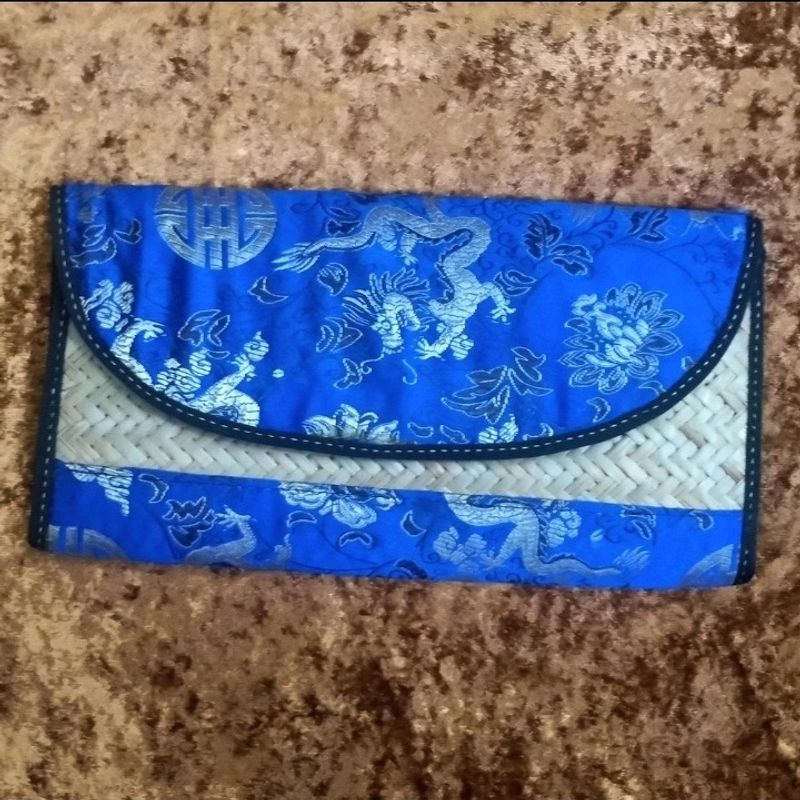 Silk And Mat Purse