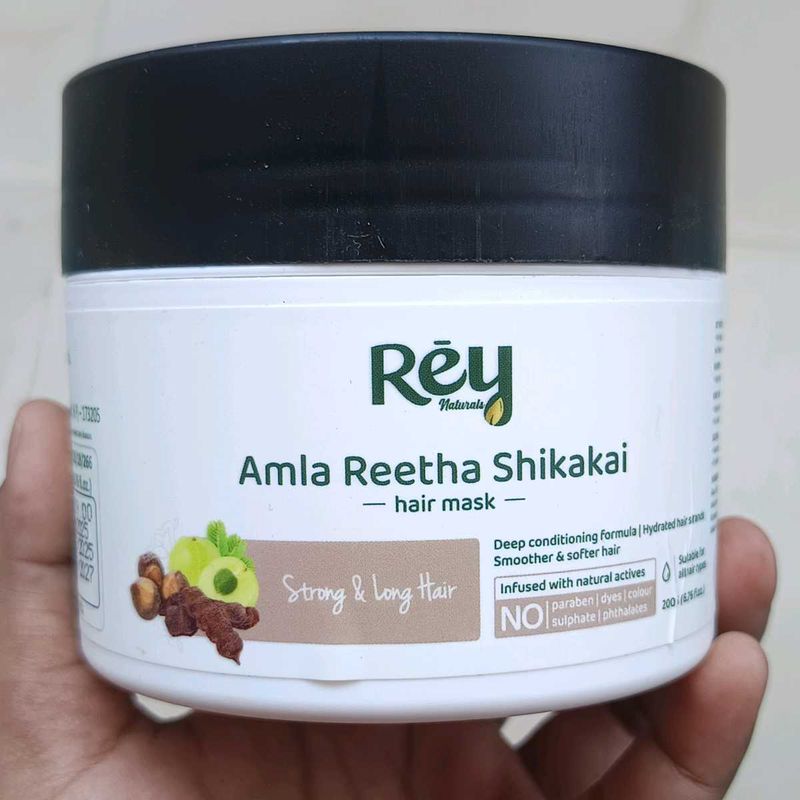 Rey Naturals Amla Reetha Shikakai Hair Mask