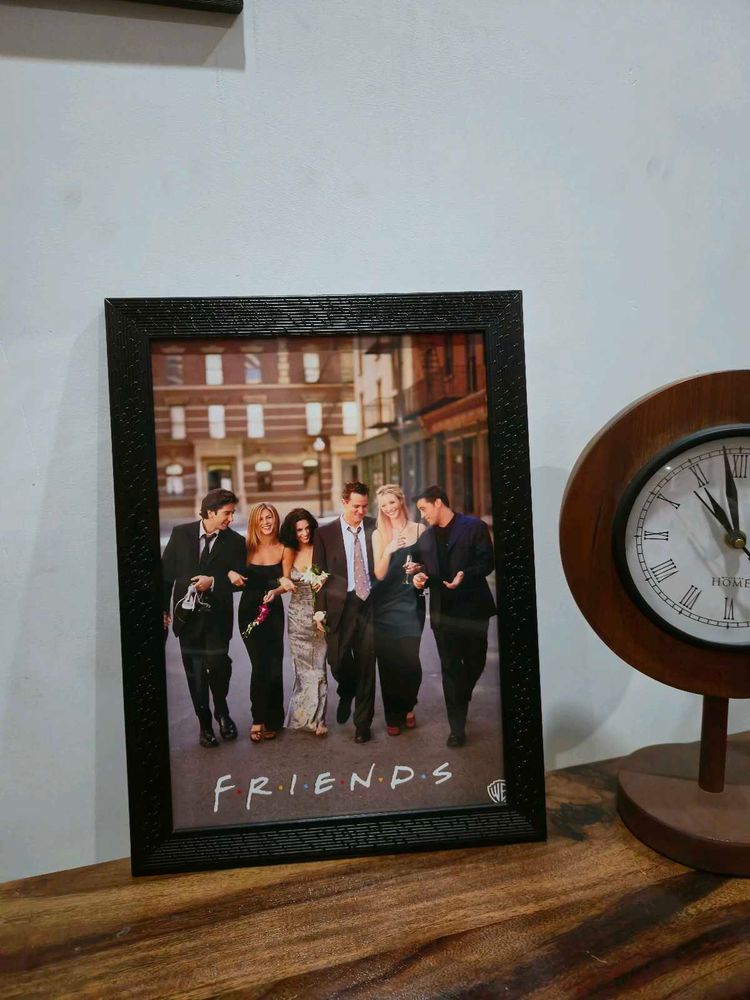 FRIENDS photo Frame And Both side Keychain