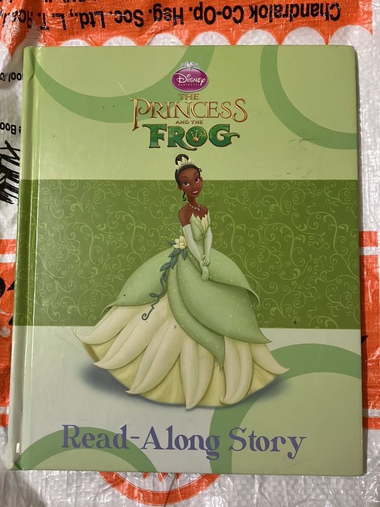 2 booksThe Princess and Frog Read-Along Story Boo