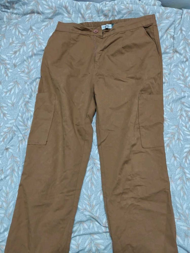 Brown Cargo Pants
