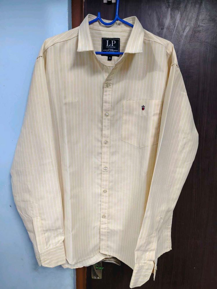 Men's Striped Long Sleeve Shirt