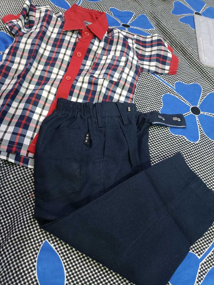 Boys Shirt and Pant Set
