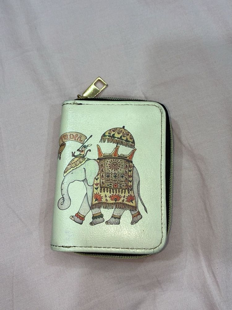 Cute Elephant Print Wallet