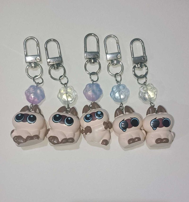 Cute Cat Keychain