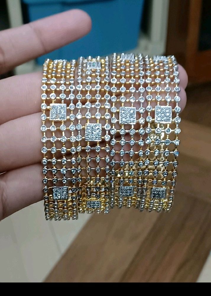 Ad Bangles Set 4pc