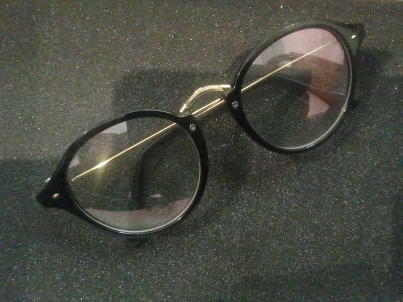 Round Frame Clear Lens Glasses