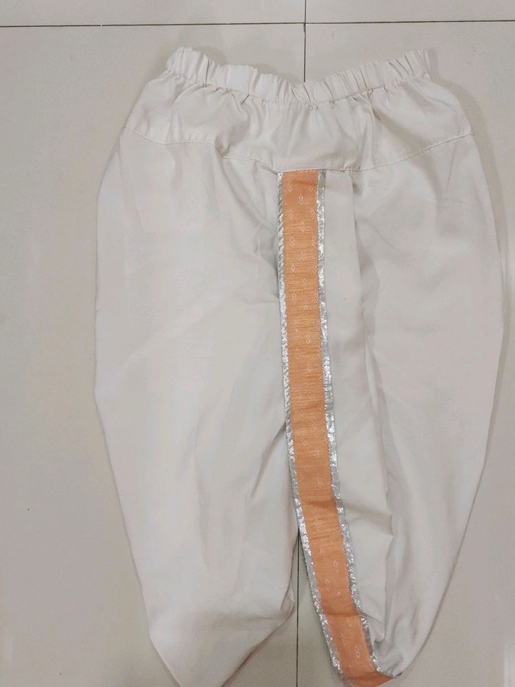 white dhoti for boys