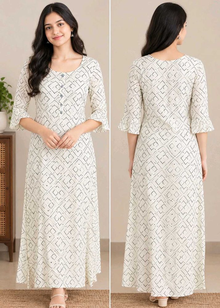 Elegant Printed Kurta (SIZE - L)