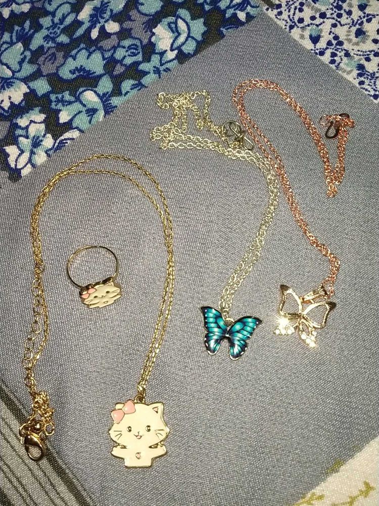 Necklace &amp; Ring Set