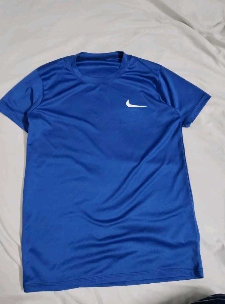 [Unisex] Blue Active wear gym T-Shirt