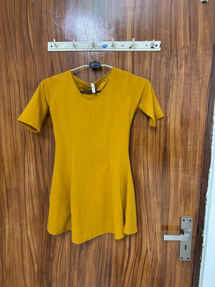 Stylish Mustard Yellow Top