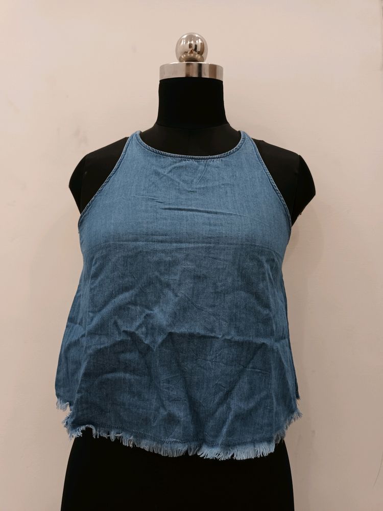 Denim Type Top
