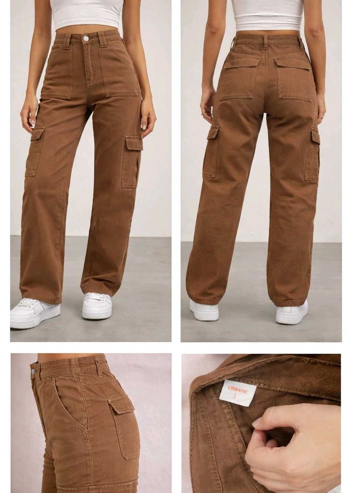 Brown Cargo Pants