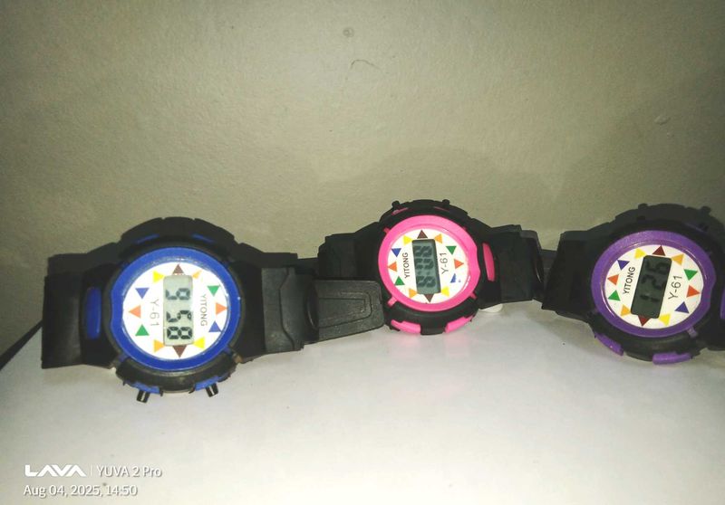 Colorful Digital Watches Combo