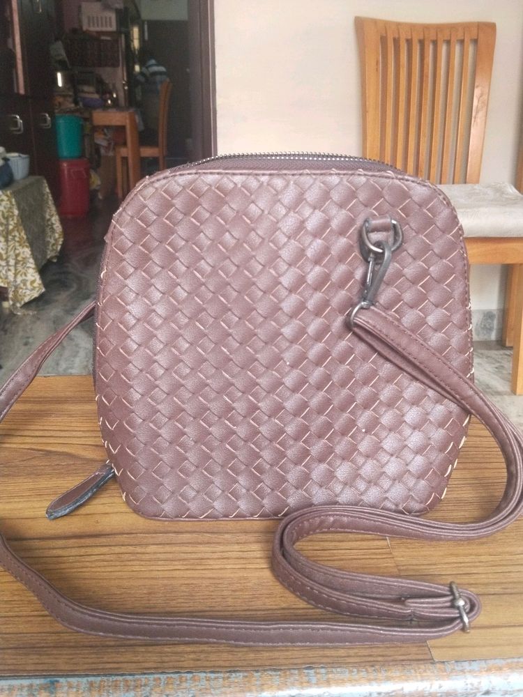 Brown Sling Bag