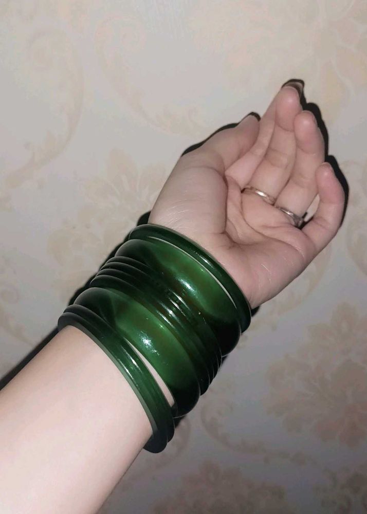 Set of Green Bangles