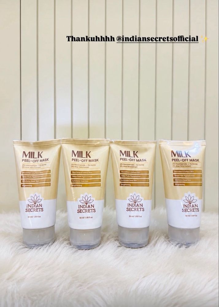 Indian Secrets Milk Peel-Off Mask Bundle