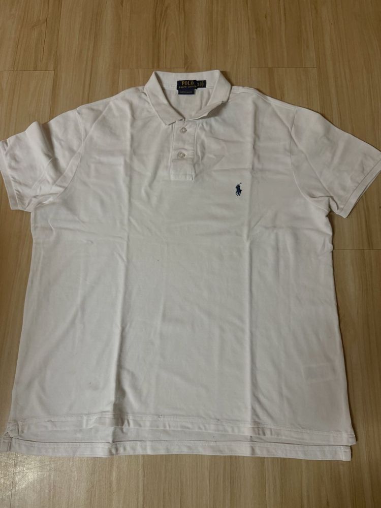 Classic White Polo T-Shirt