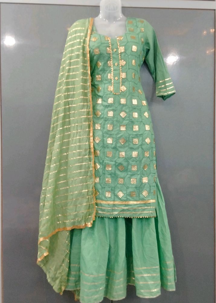 🎉🎉New Gota Patti Work sharara Set With Dupatta