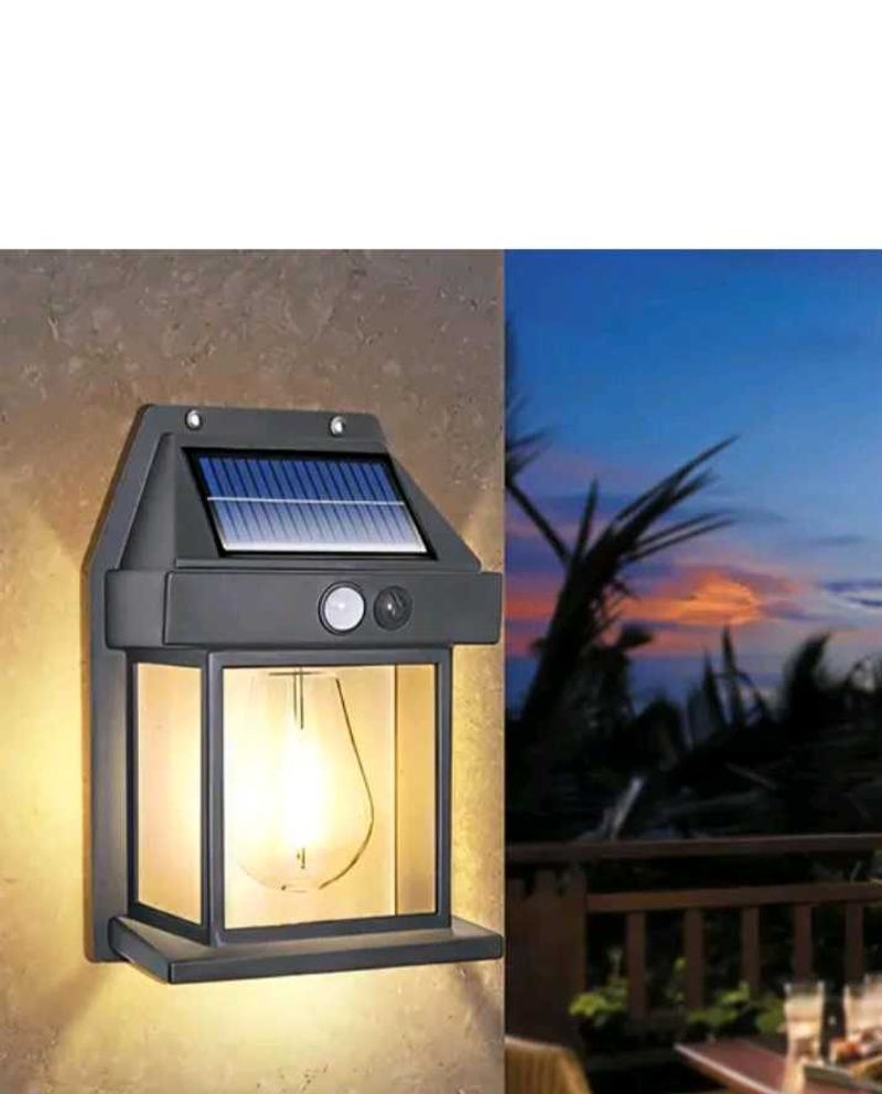 Solar Powered Outdoor Wall Light