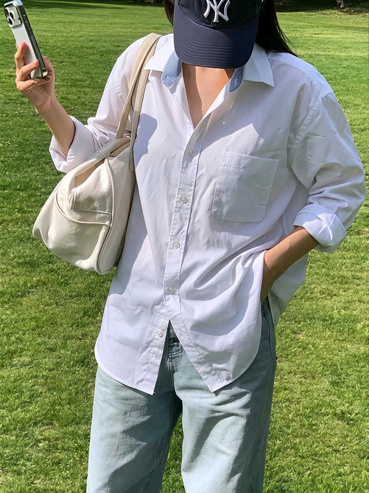New with tag Classic White Oversized Shirt