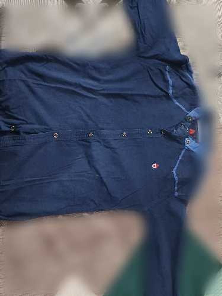 Men's Blue Casual Shirt