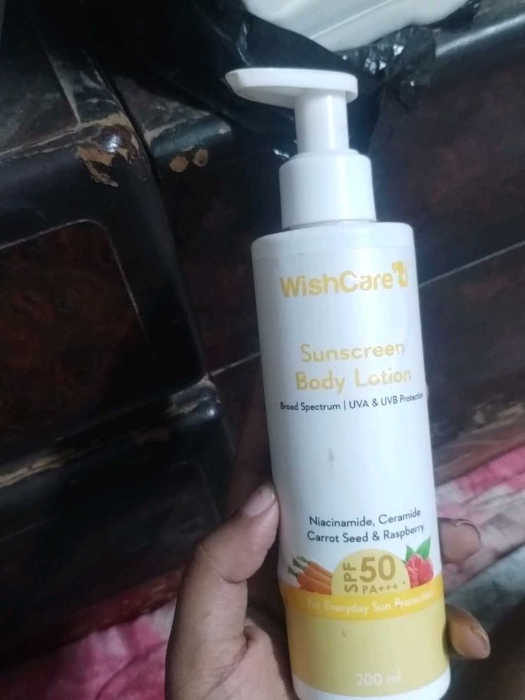 WishCare Sunscreen Body Lotion SPF 50