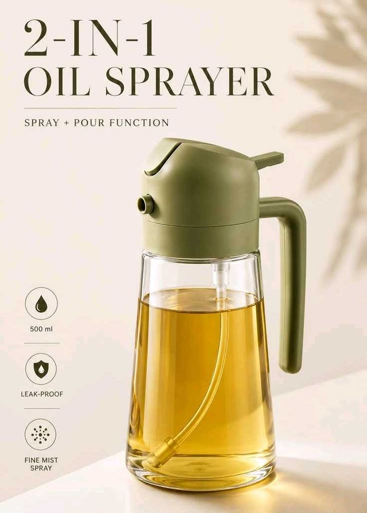 2-in-1 Oil Sprayer &amp; Pourer