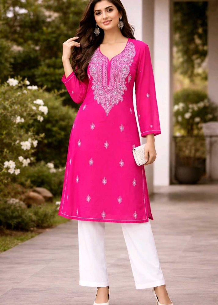 Chikankari Kurti
