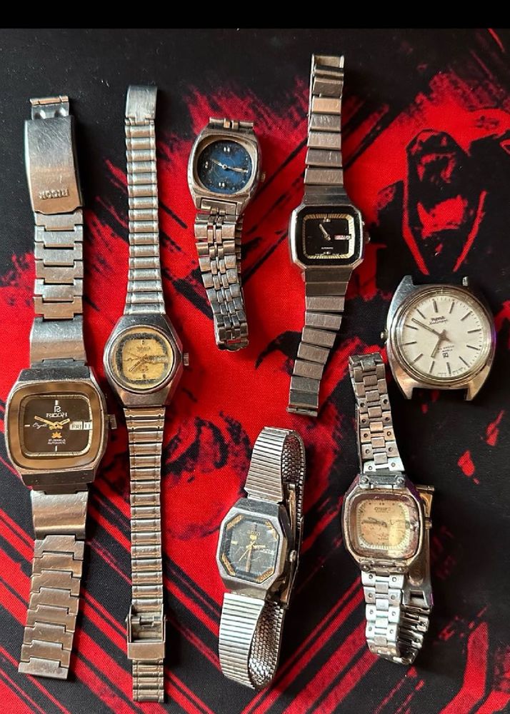 Watch Collection Lot SEIKO / RICOH / CITIZEN / HMT