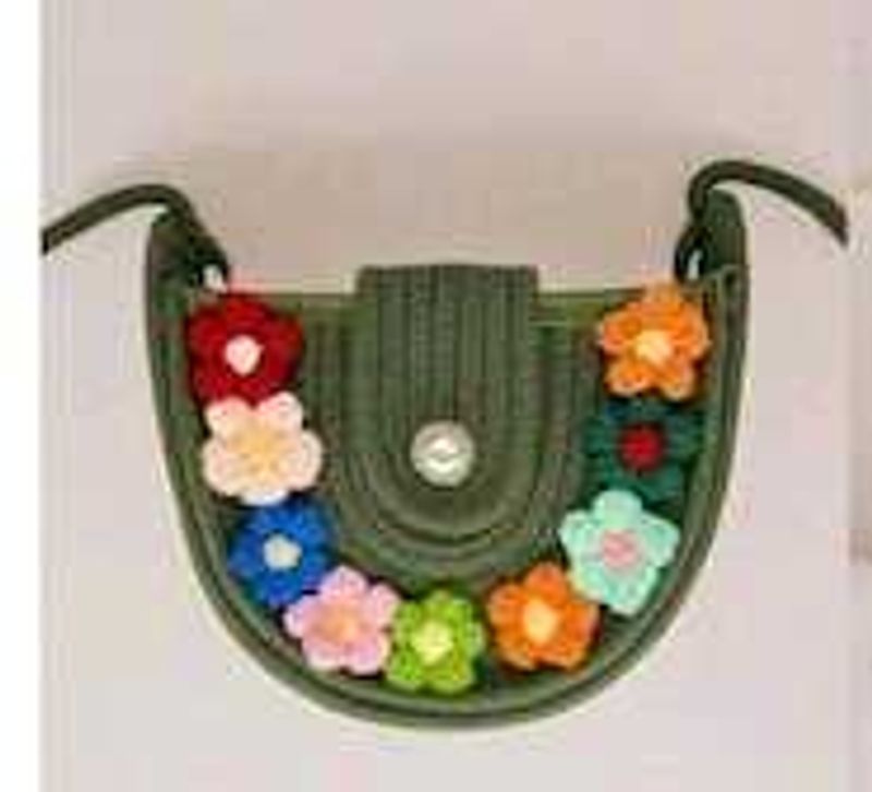 Cute Floral Crossbody Bag