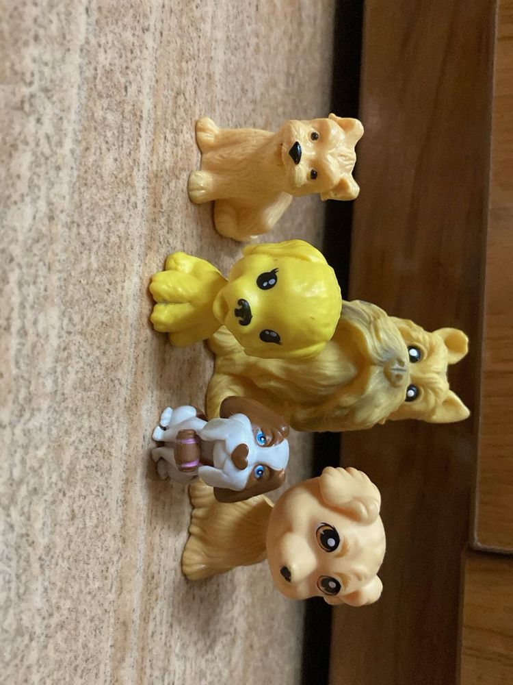 Cute Dog Figurines set of 5