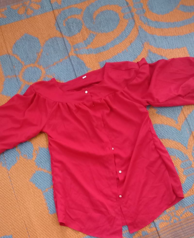 Red color Top