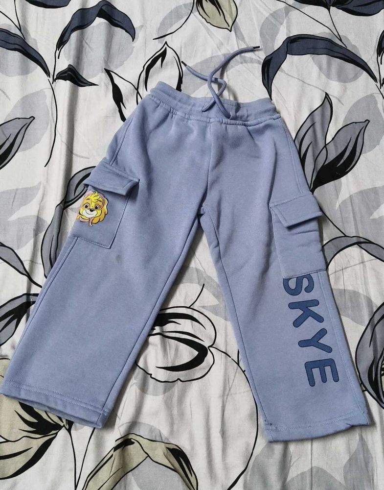 Pineapple Brand Paw Patrol Skye Blue Cargo Joggers