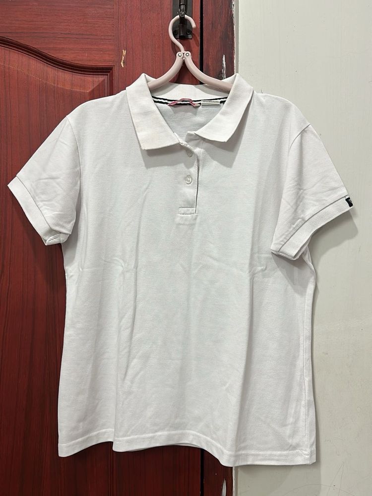 New Sealed WYO Classic White Polo T-Shirt