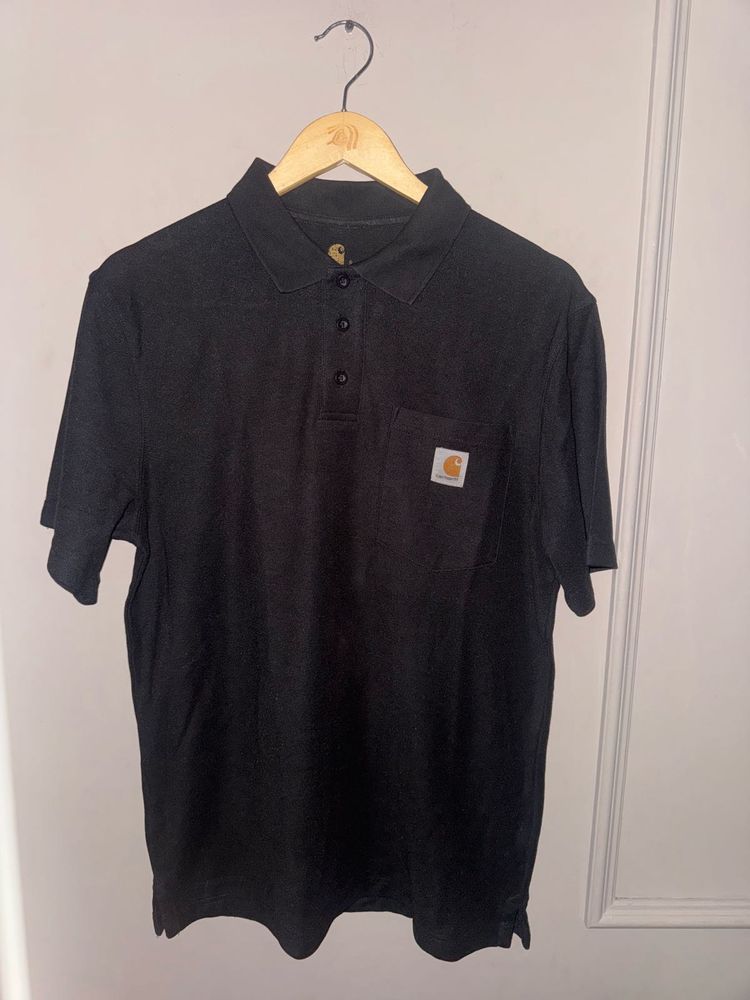 Carhartt Men's Black Polo Shirt