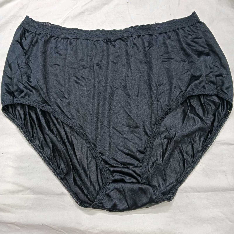 💙 Women's Black Lace Trim Briefs