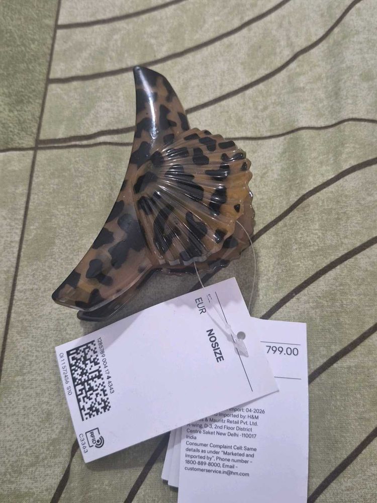 Leopard Print Claw Clip