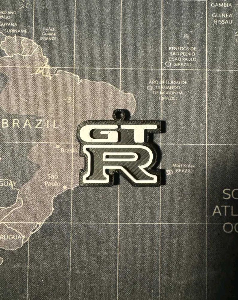 Nissan GT-R Keychain