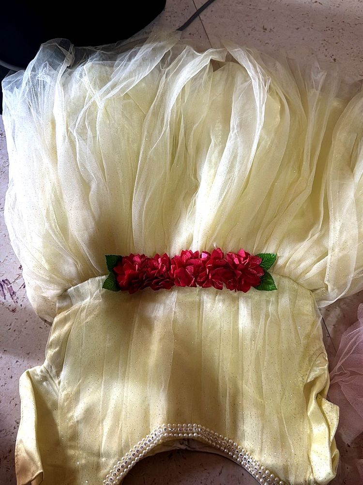 Beautiful Yellow  Dress