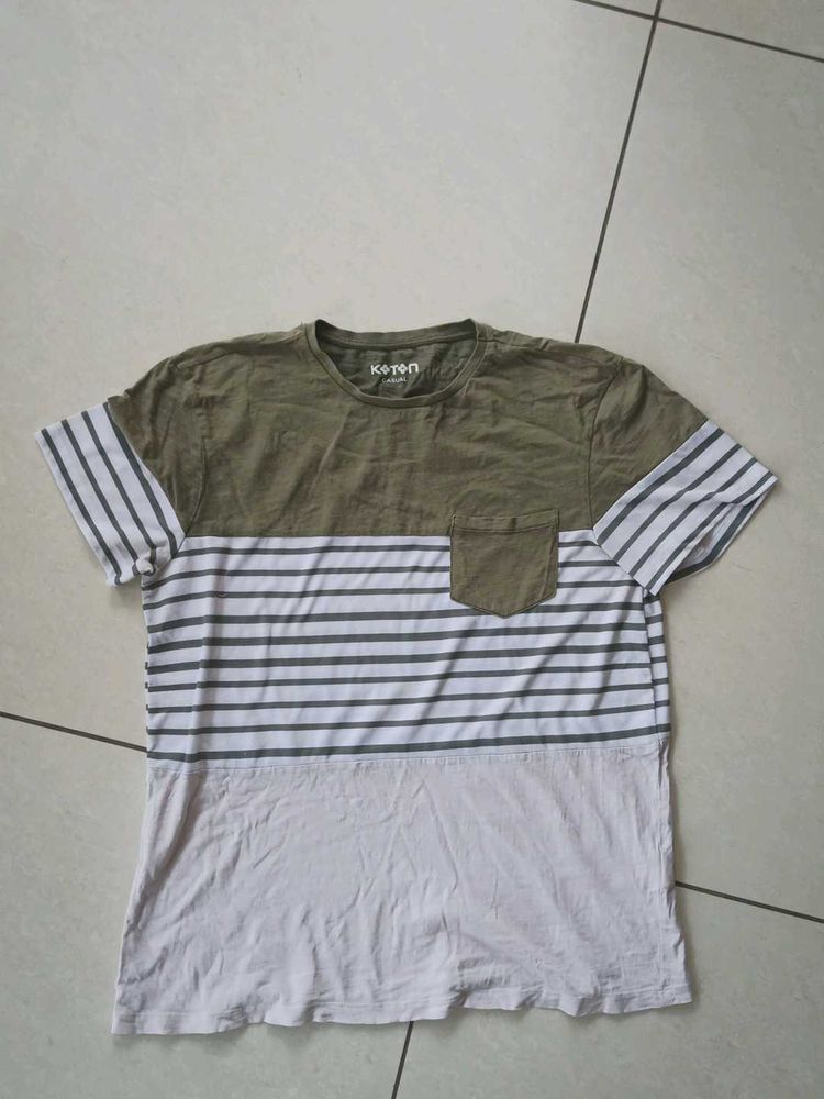 Men's Casual Striped T-Shirt
