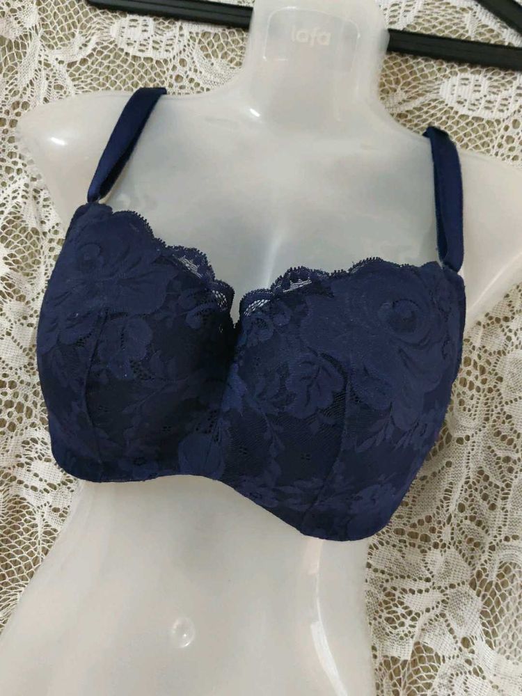 torrid curve Navy Lace Bra